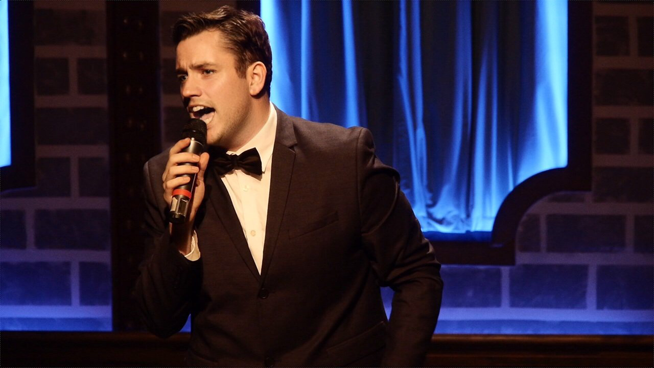 Thomas Finn belting out his rendition of the Chairman of the Boards hit ?My Way?. ?A Night with Frank & Judy? BroadwayWorld Award Winner - 2018 
