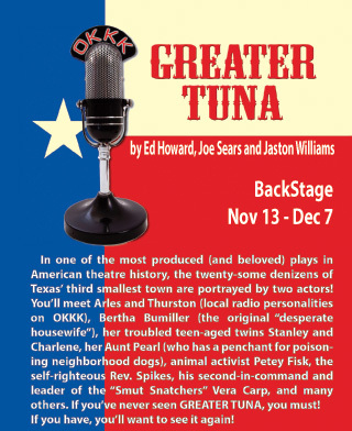 Greater Tuna at Chaffin's Barn Dinner Theatre 