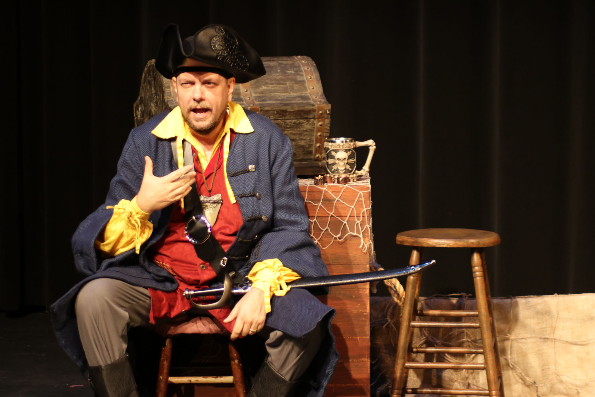 Thom Mesrobian presents a tour de force of storytelling in Be A Pirate!
