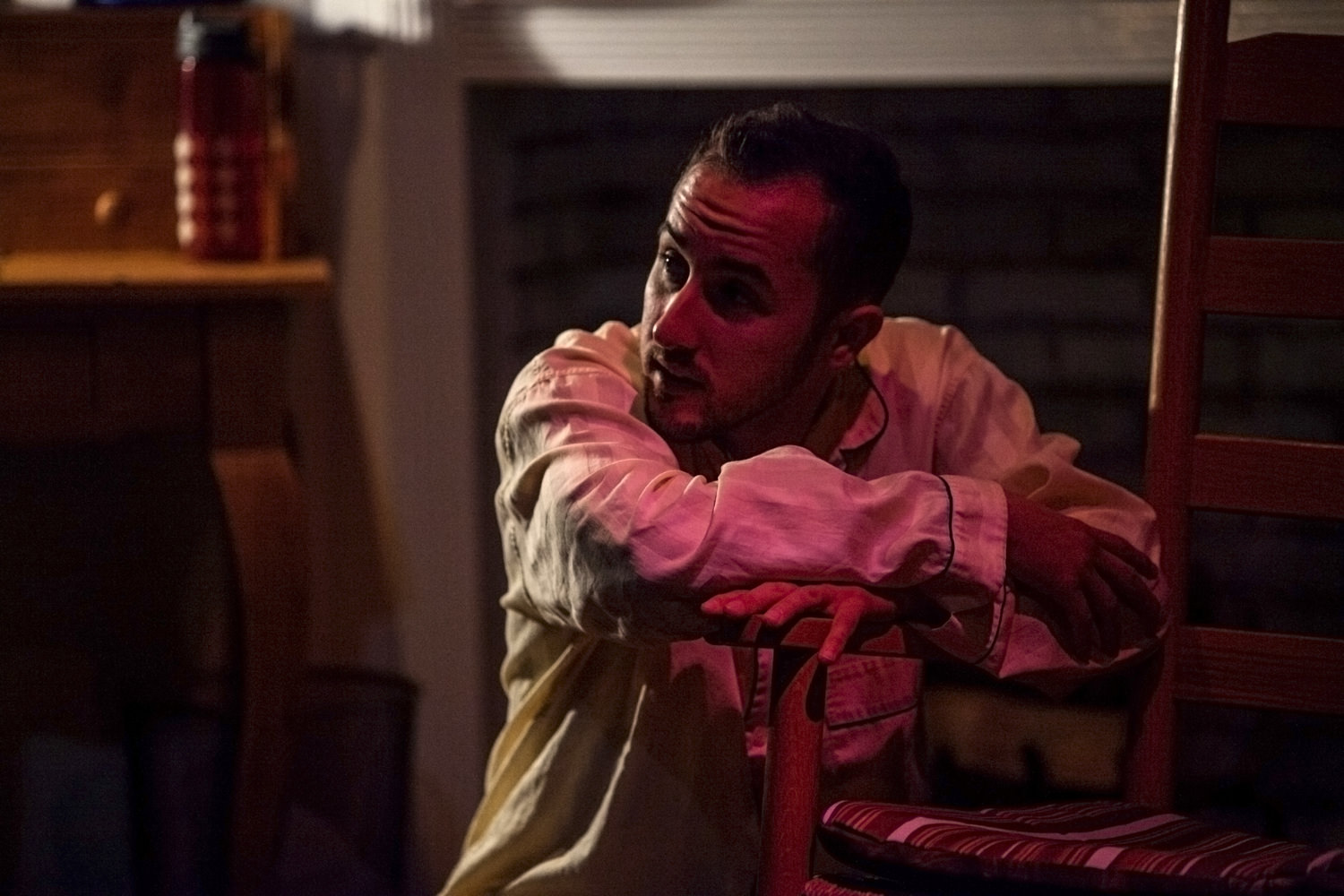 Adam Lopez as Ben in Seascape with Sharks and Dancer