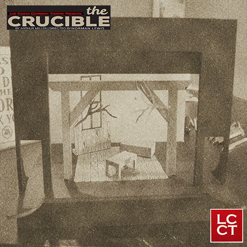 The 'stage' is [literally] Set. Set designer Karl Heist's set model of Arthur Miller's 'The Crucible