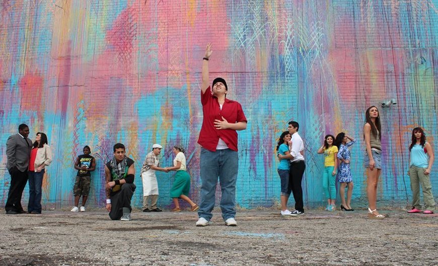 Cast picture for In the Heights. Photo credit, Cayla Kolbusz 1