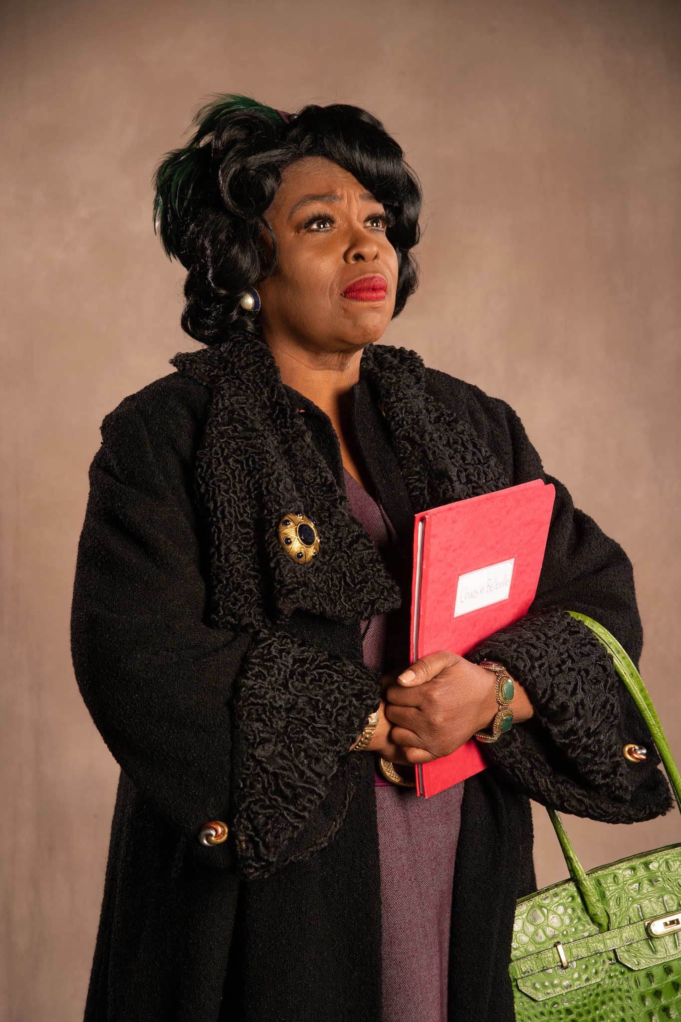 Yvette Monique Clark as Wiletta Mayer in the Utah Shakespeare Festival’s 2022 production of Trouble in Mind. (Photo by Karl Hugh. Copyright Utah Shakespeare Festival 2022.)
