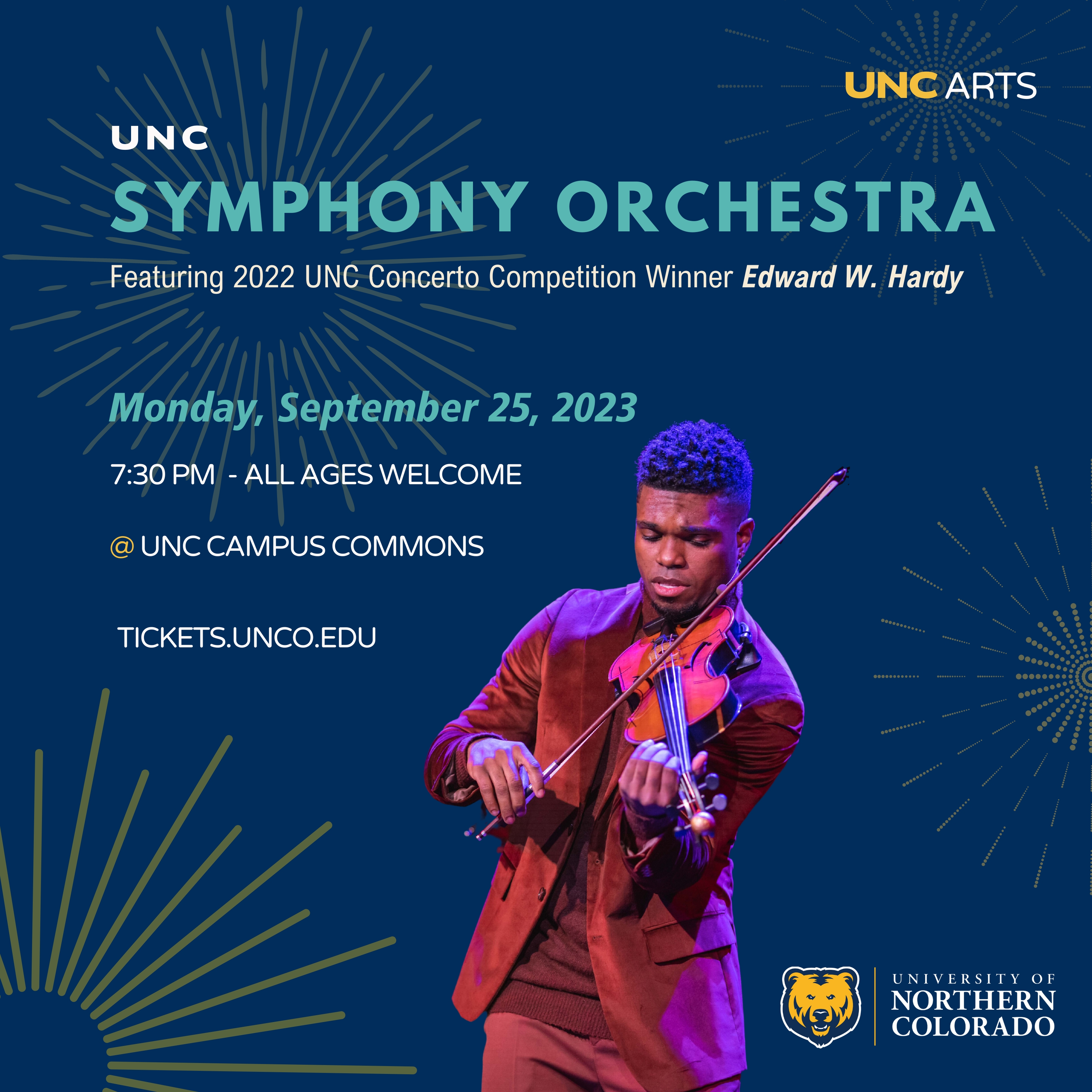 UNC Symphony Orchestra With Edward W. Hardy, UNC Campus Commons (2023)