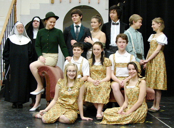 This is some of the cast of Dover Bay's Sound of Music.
No credit required. I took the photo. 1