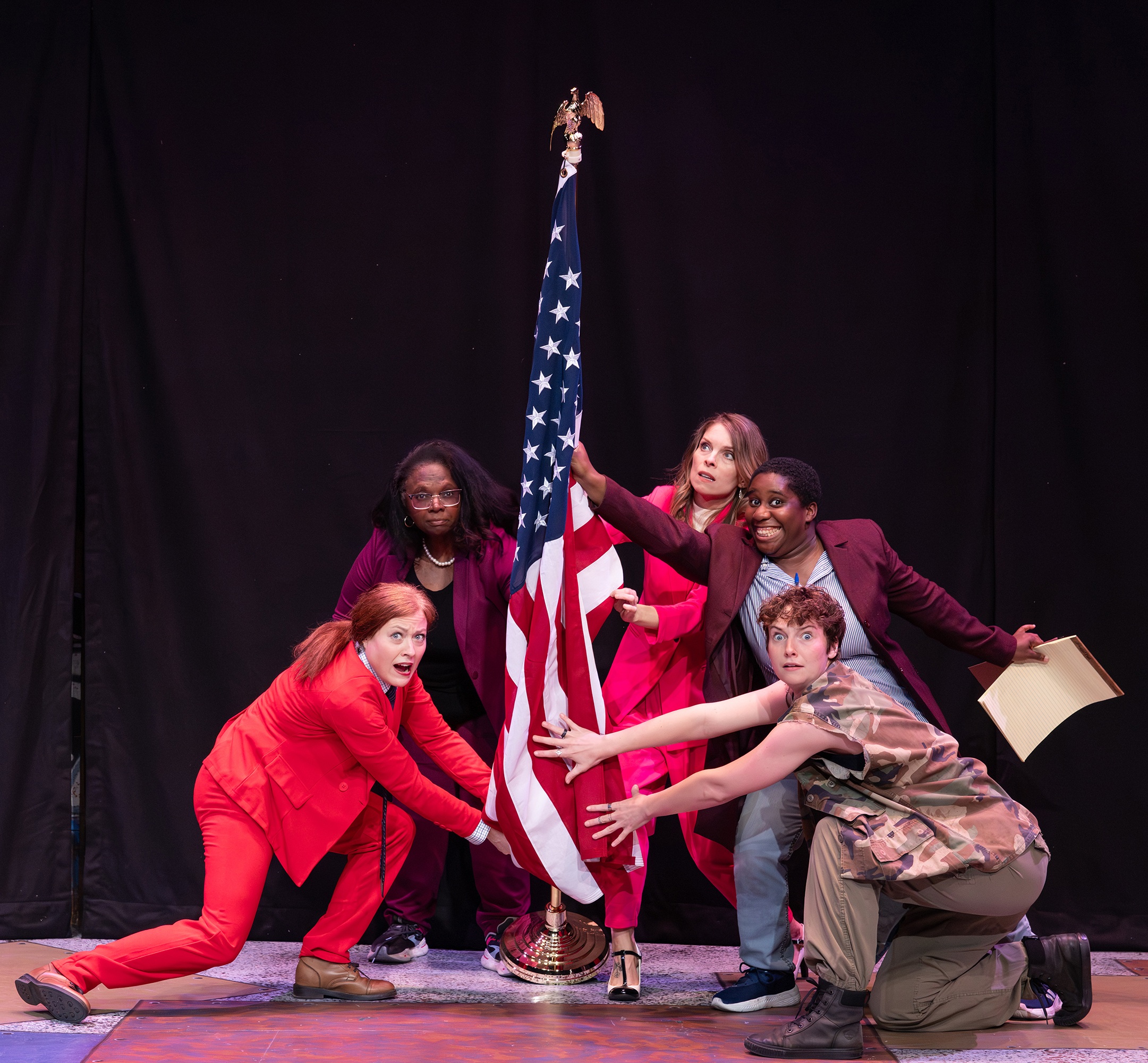 POTUS (2025) Harlequin Productions, photo by Shanna Paxton Photography POTUS (2025) Harlequin Productions, photo by Shanna Paxton Photography