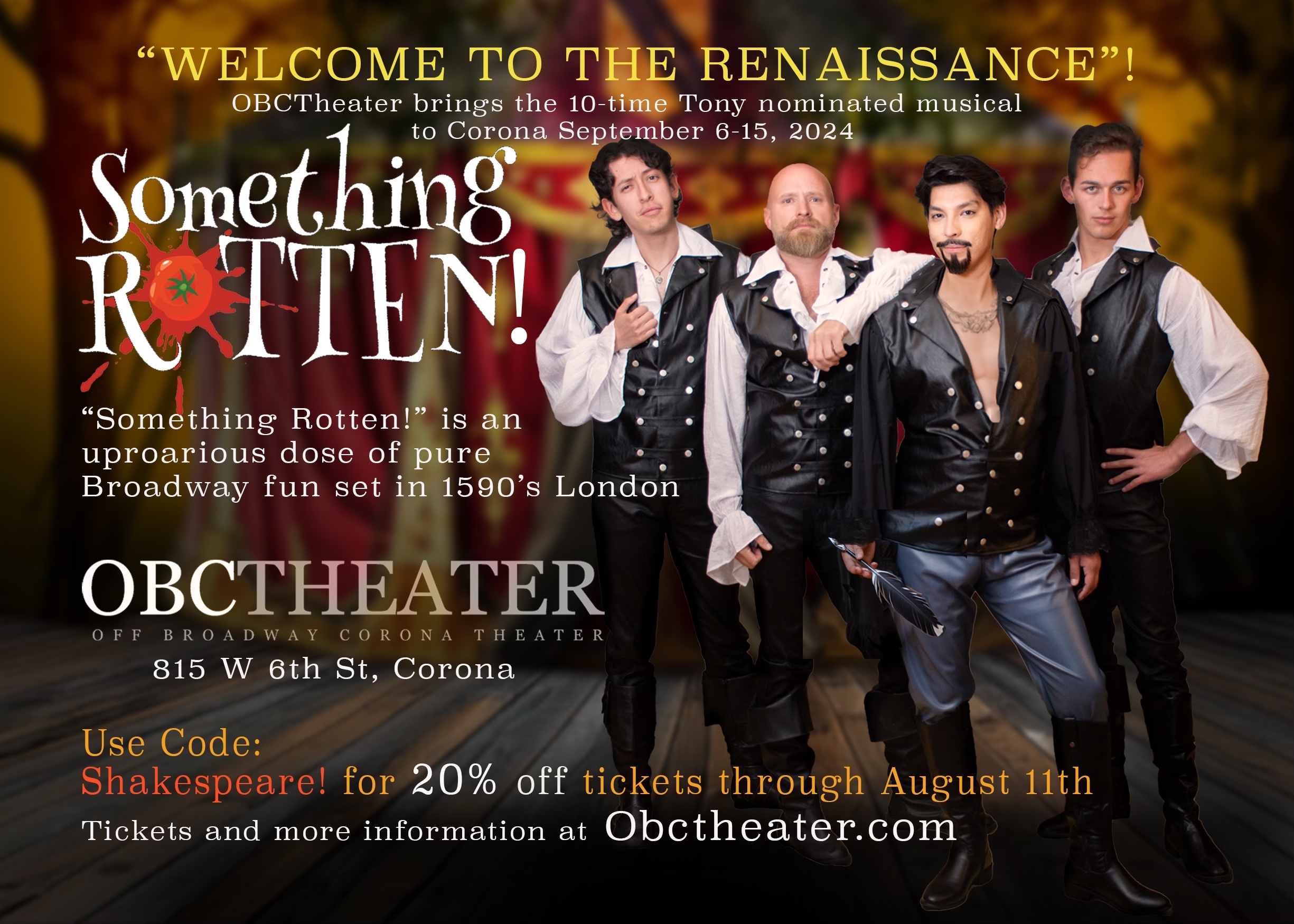 Something Rotten! At OBCTheater 