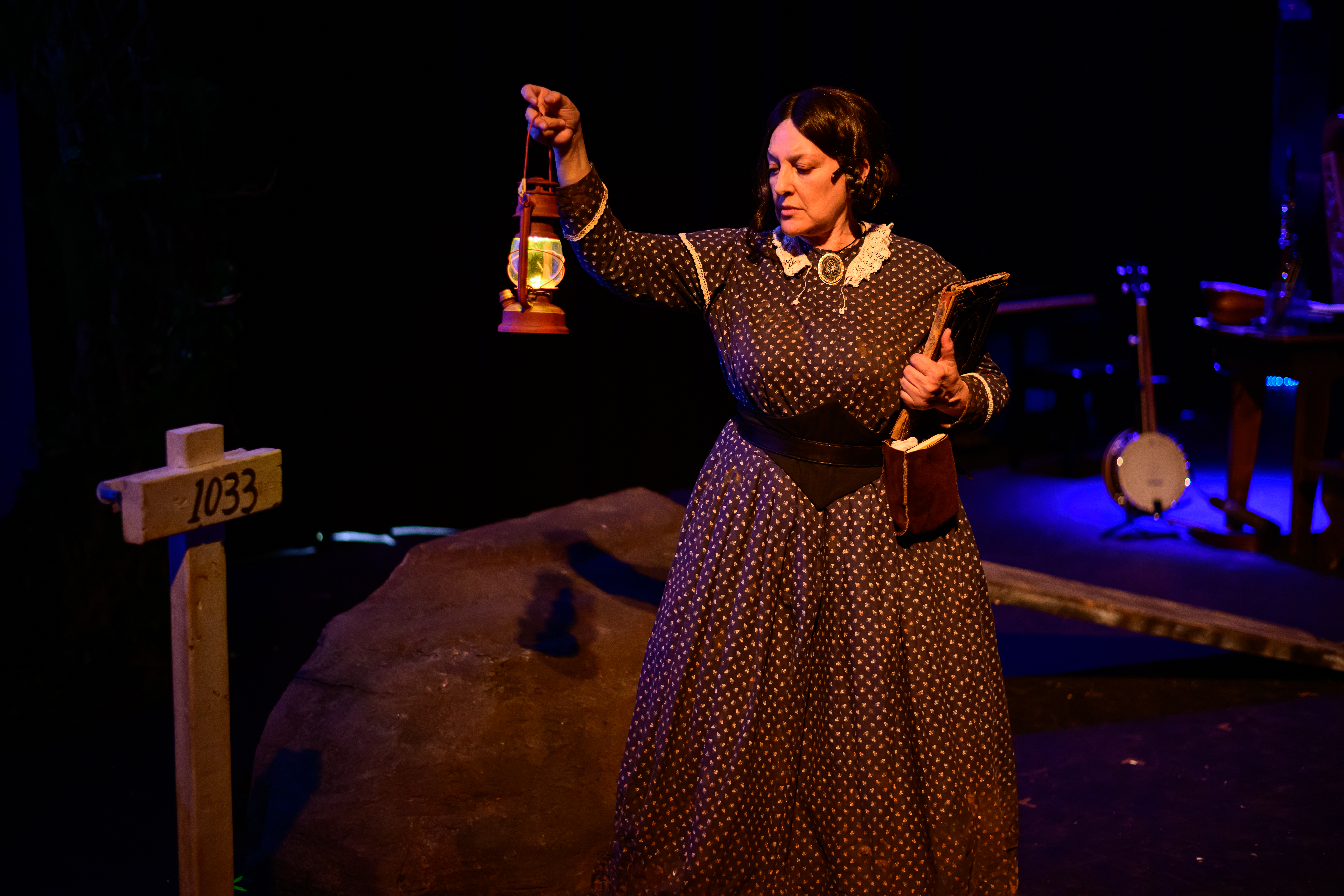 Kathleen McManus as Clara Barton (Photo credit: Jessica Fern Arts)