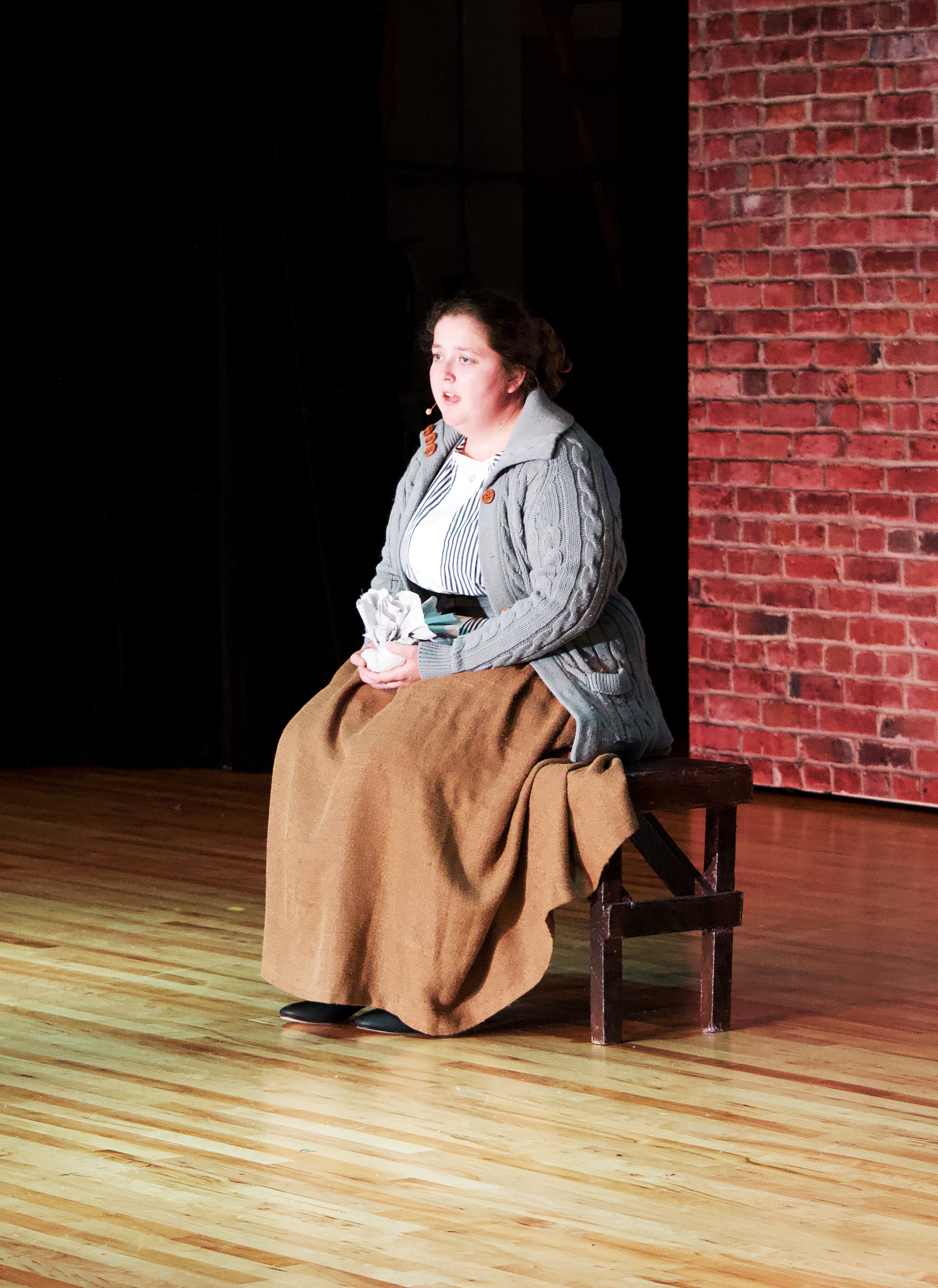 Feed the birds...Bird Woman, played by Grace Byler