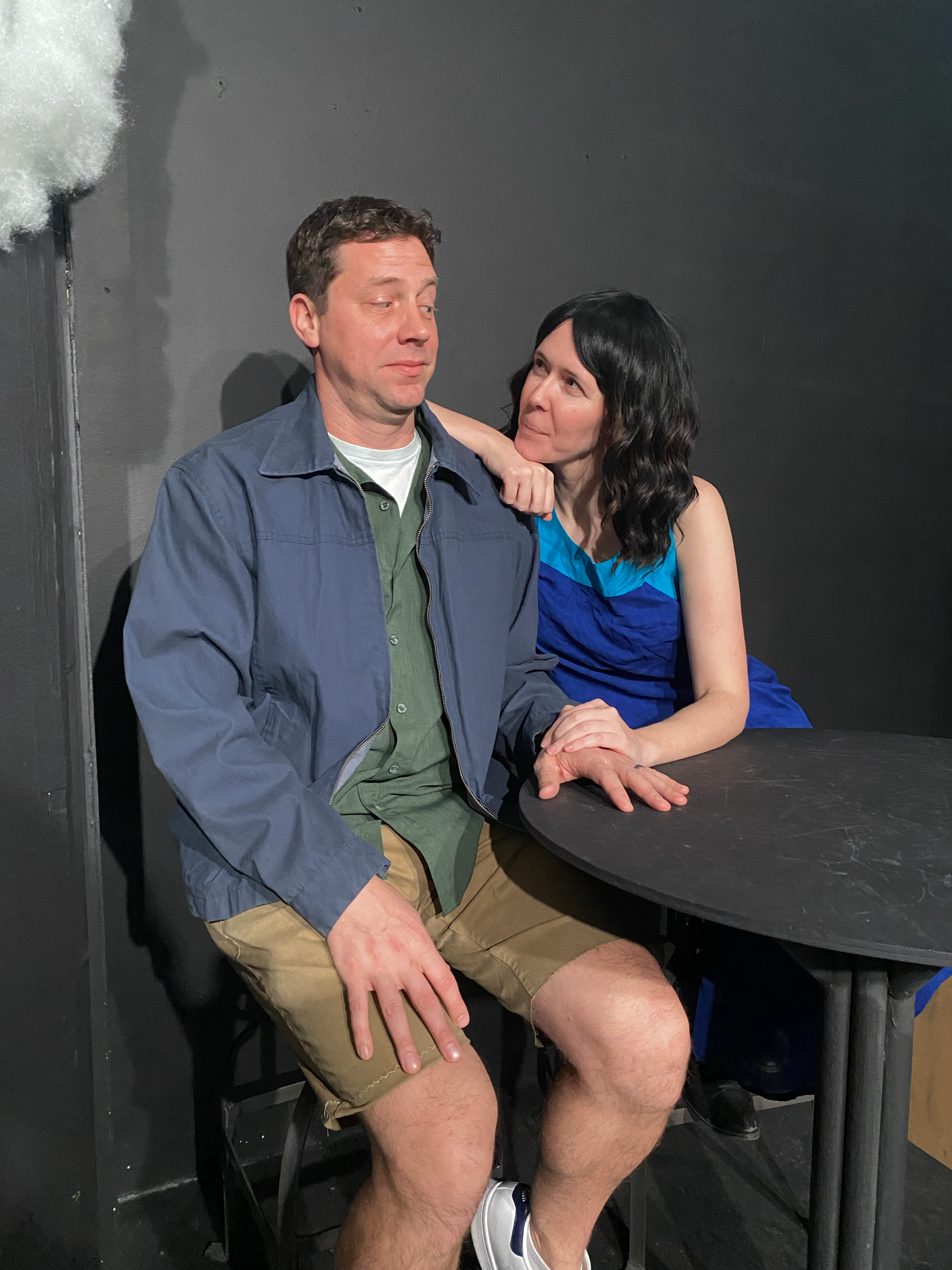 (L-R) Brian Kondrach and Katherine Rinaldi as Bradley and Poppy 