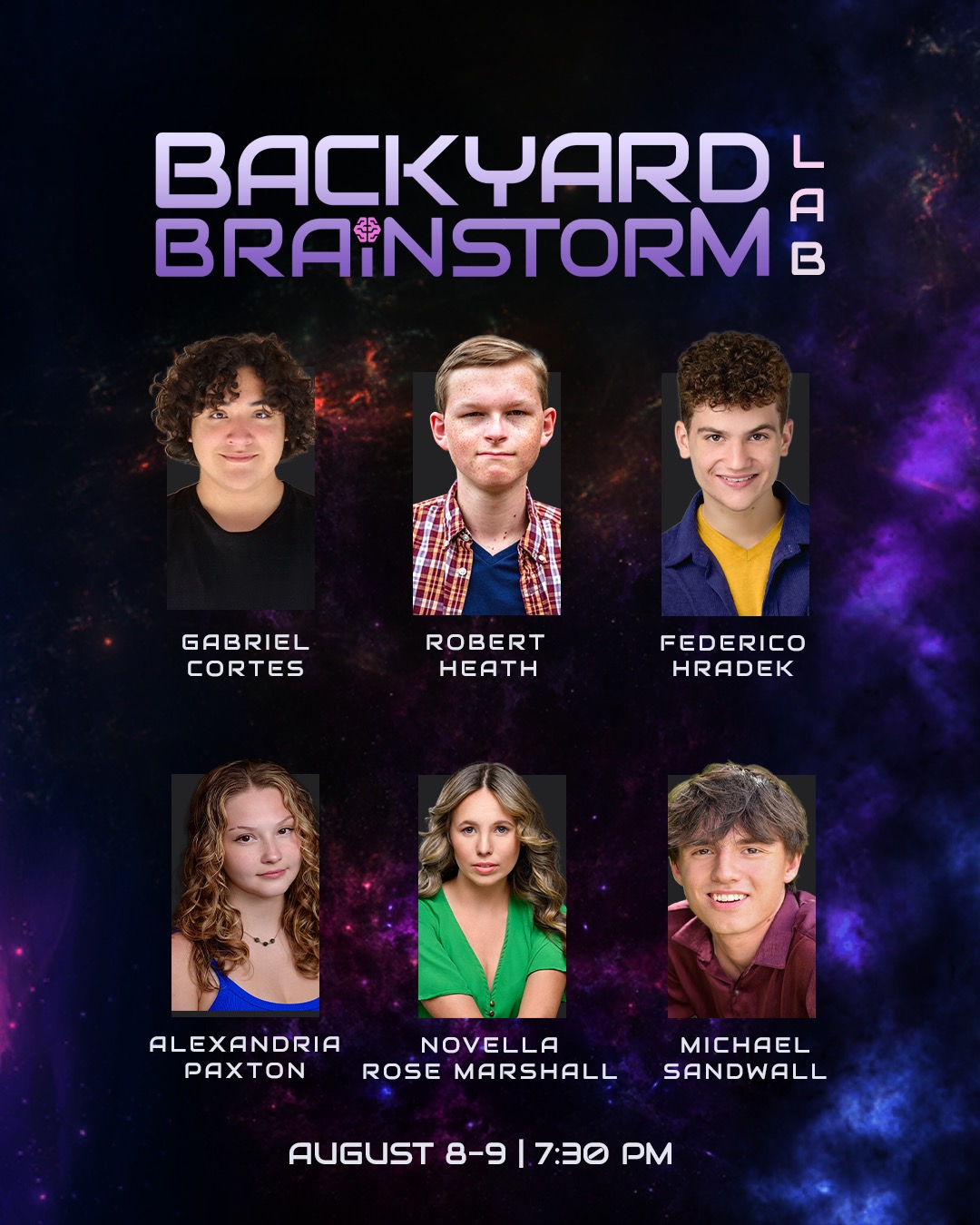 Introducing the inaugural cast of the Backyard Brainstorm Lab! ? Introducing the inaugural cast of the Backyard Brainstorm Lab! ?