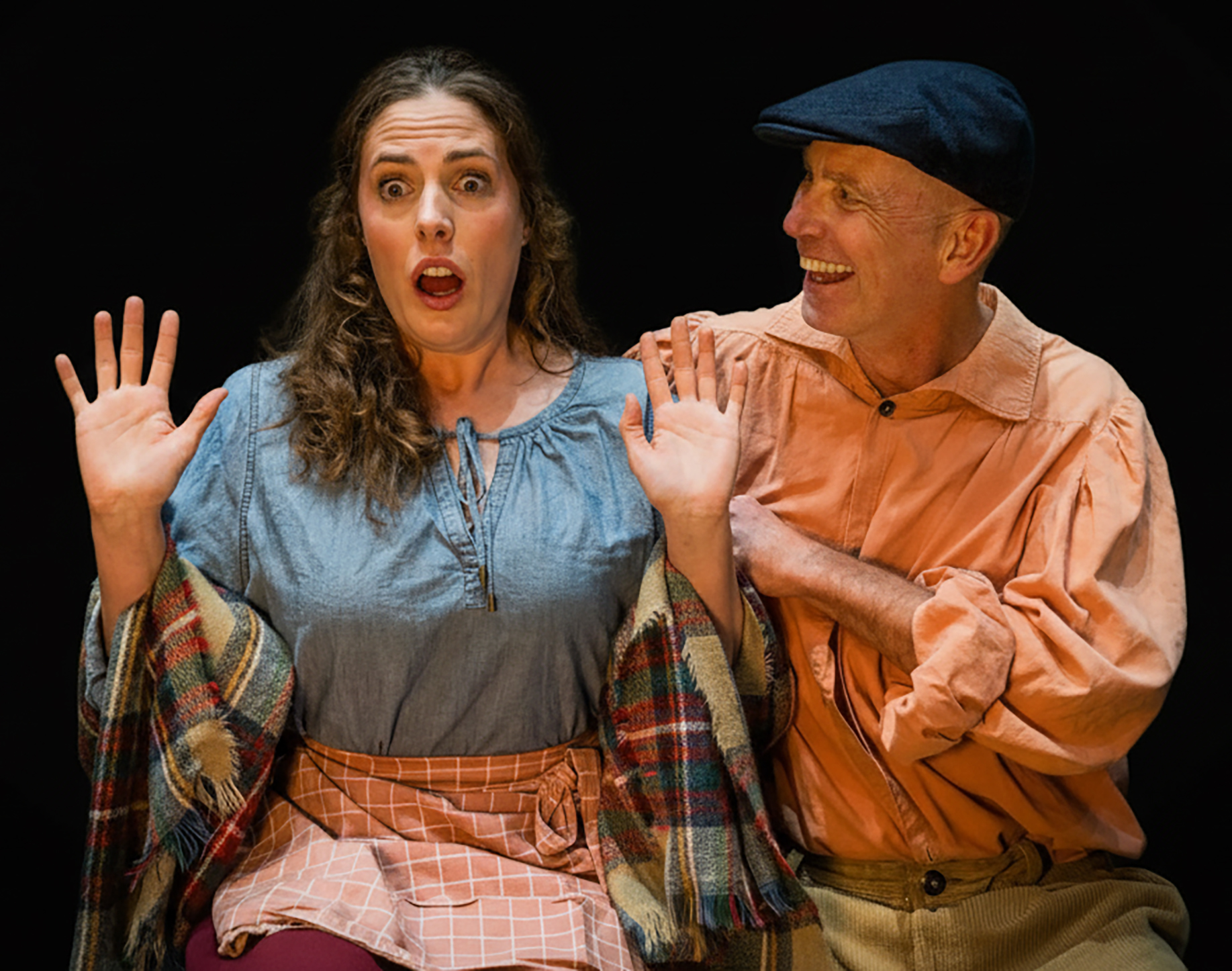 ''Bridget'' (Caitlin Kelly) and Doalty (Brian M. Haney) Photo credit Russell Maynor ''Bridget'' (Caitlin Kelly) and Doalty (Brian M. Haney) Photo credit Russell Maynor