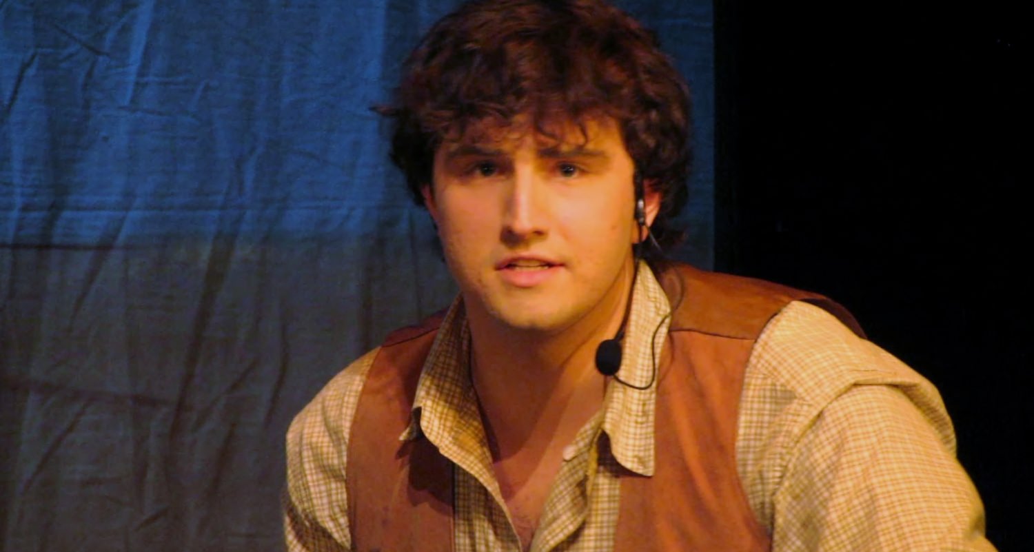 Ryan Reed as Curley McClain from Oklahoma