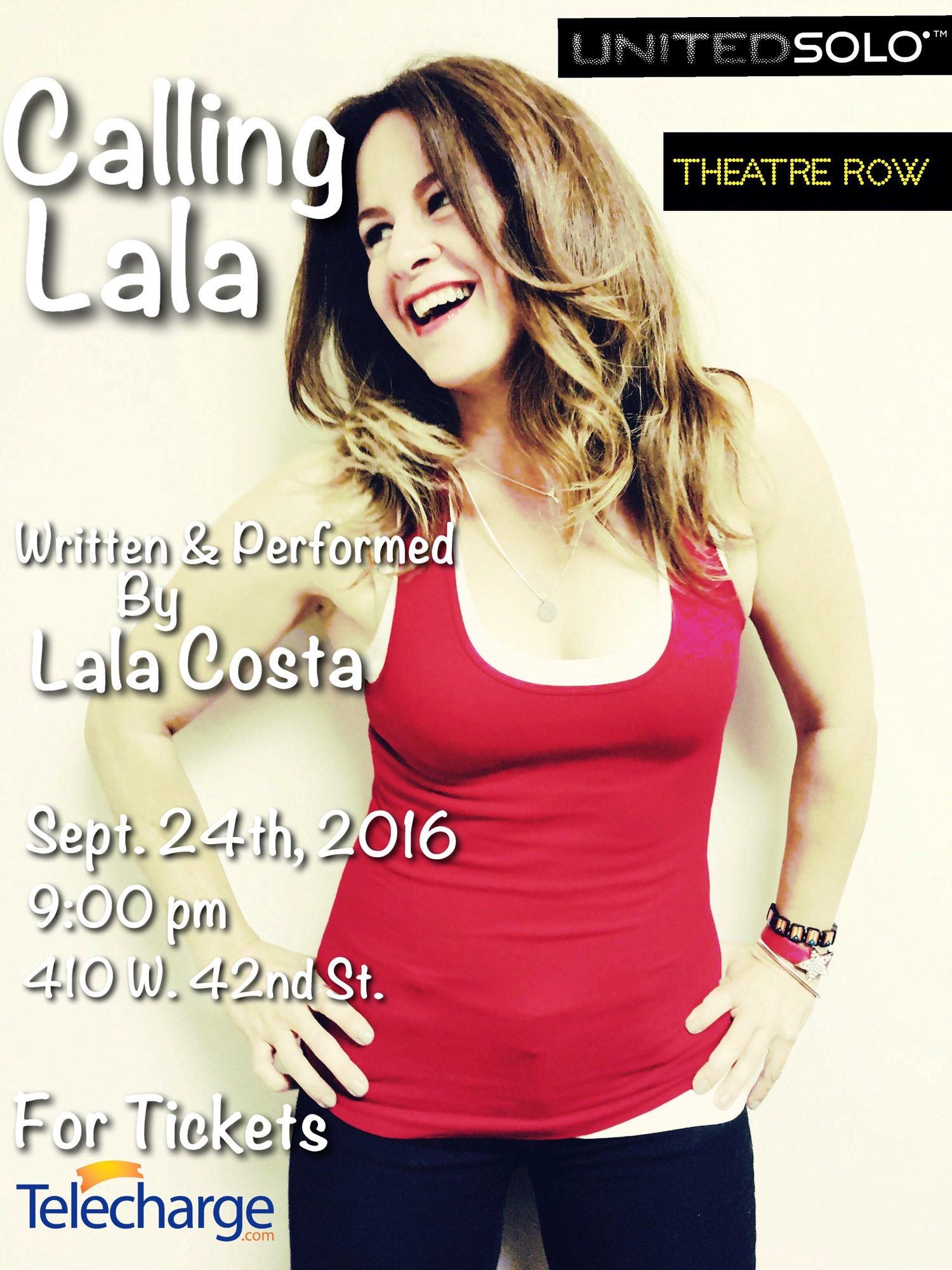 Calling Lala! Written & Performed by Lala Costa.