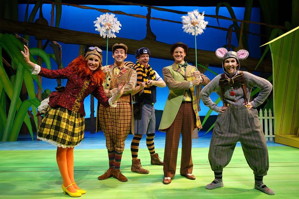 The Cast of A year With Frog and Toad Justin Michael Duval, Erika Schildele, Louis Pardo, Alex miller, Emily Eiden 1