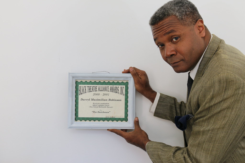 A FOURTH BTAA / IRA ALDRIDGE AWARD NOMINATION FOR BEST DIRECTION OF A THEATRICAL PRODUCTION!: In August of 2001, Darryl Maximilian Robinson ( a four-time Guest Actor on Ron Brewington's 