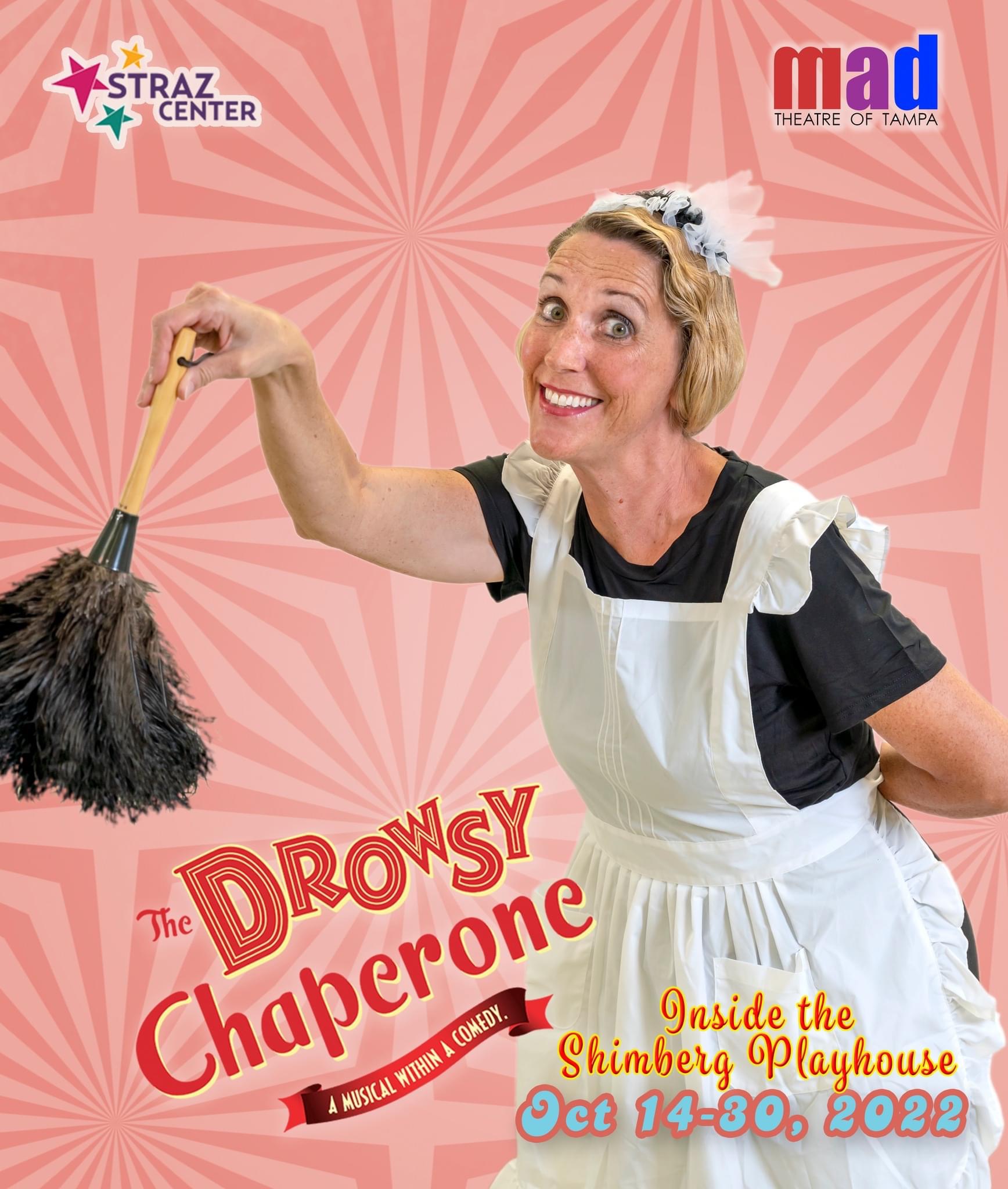 Meet Hattie as played by AndI Laaker in mad Theatre of Tampa’s “The Drowsy Chaperone
