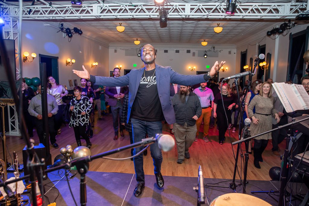 El Rasta Salsa Dance at El Sistema Colorado's 2023 Gala event at the Savoy Denver.