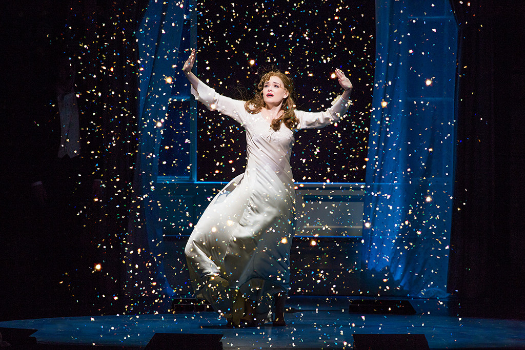 Christine Dwyer as Sylvia Llewelyn Davies in Finding Neverland  Credit Jeremy Daniel