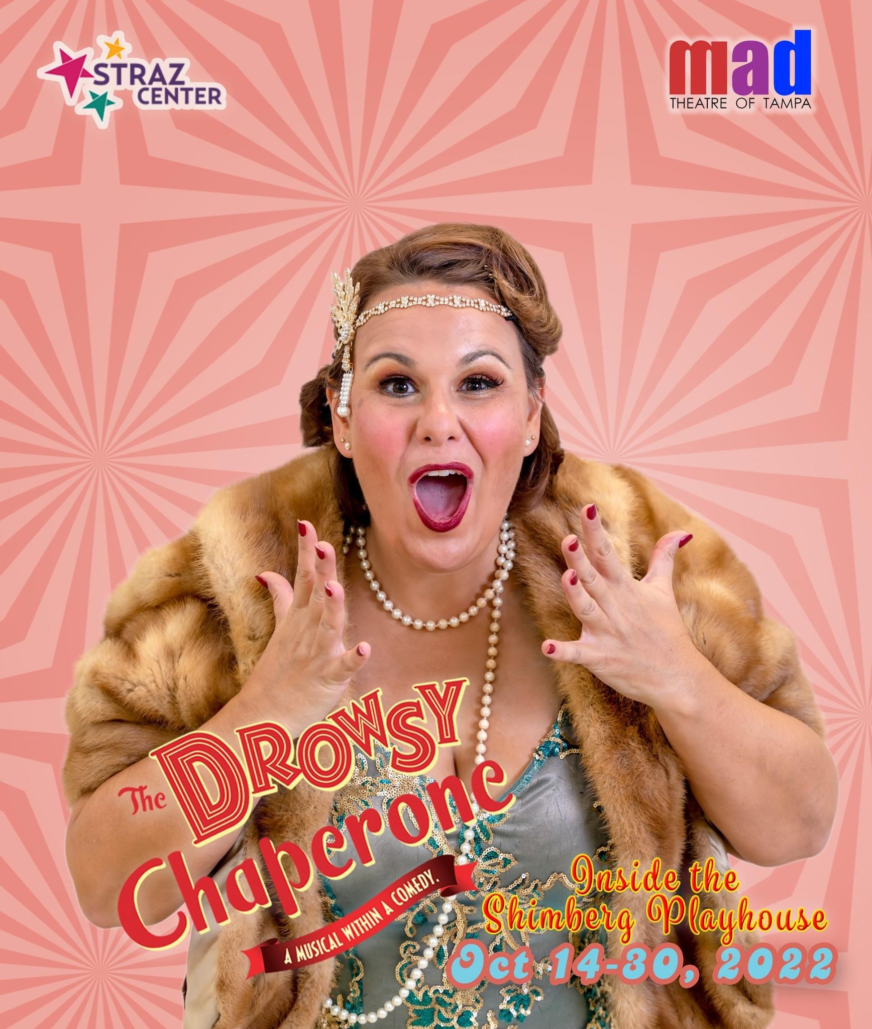 Meet Kitty as played by Christen Preziosi in mad Theatre of Tampa’s “The Drowsy Chaperone