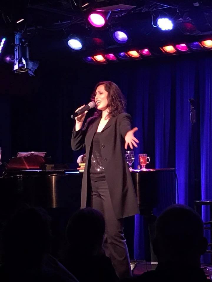 Carmen Lamar at the Laurie Beechman 1