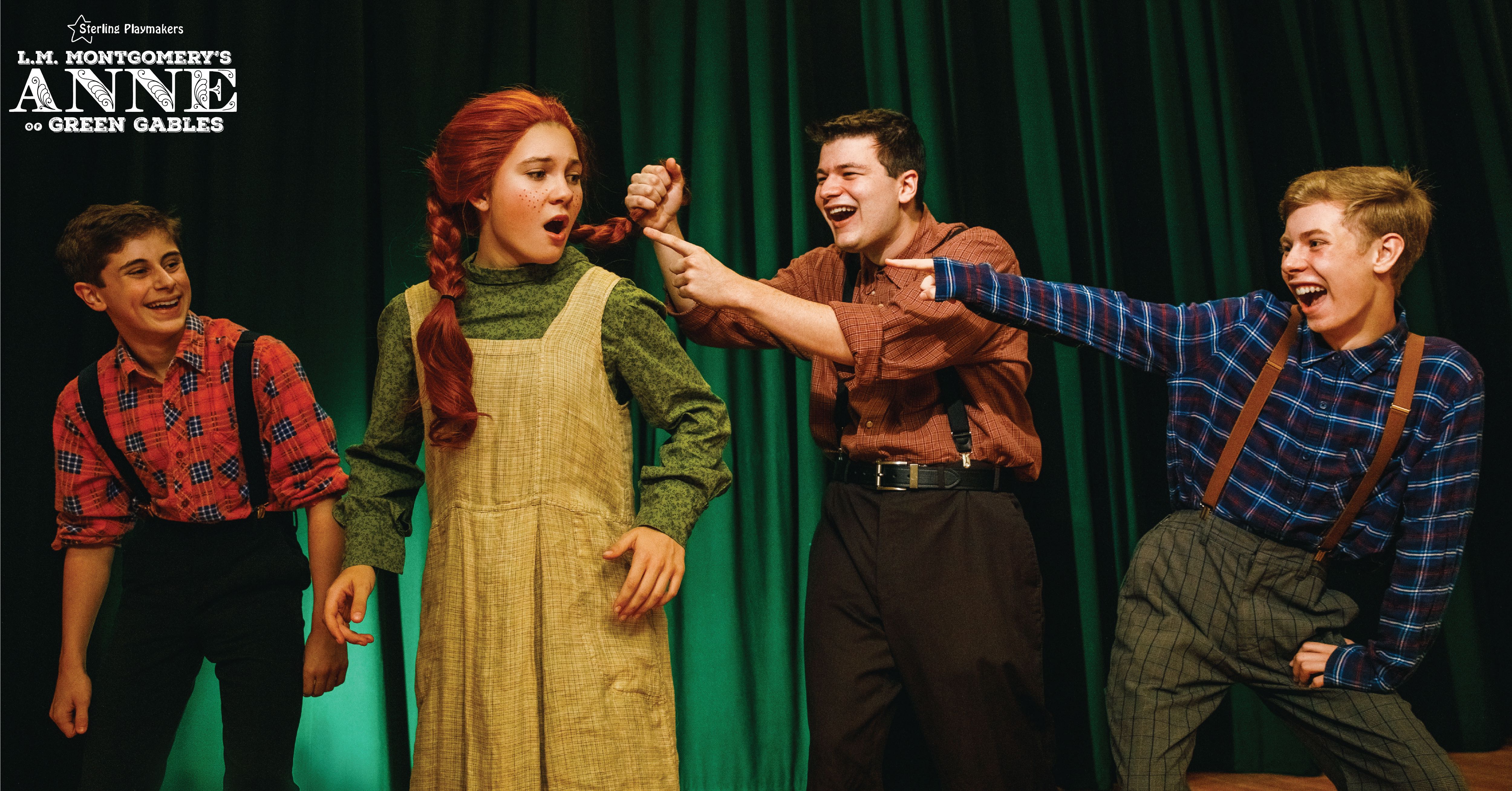 The boys at Avonlea School pick on Anne Shirley for her red hair. Photo by Iryna Photography