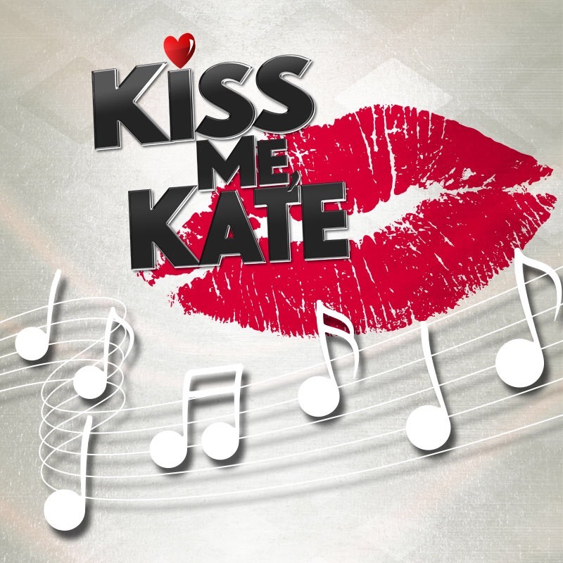Kiss Me Kate show graphic. Graphic artist - Shawn Procuniar 