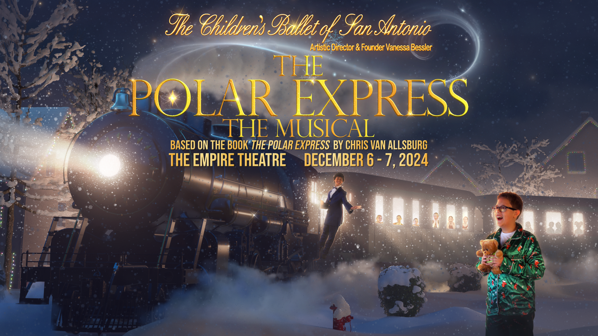 The Polar Express: The Musical World Premiere at Empire Theatre December 6-7, 2024.