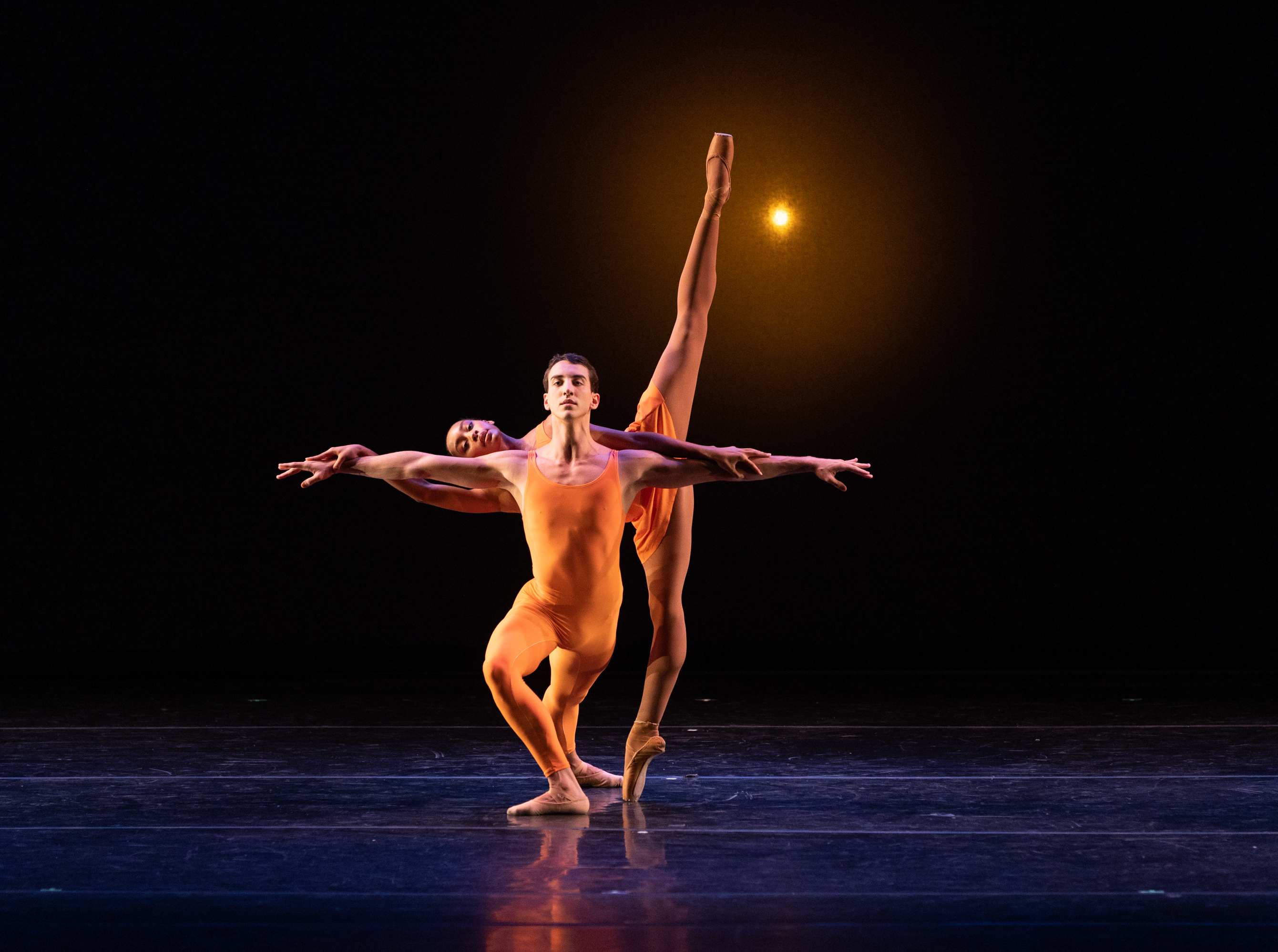 American Ballet Theatre (ABT) Studio Company, Concerto Pas de Deux by Kenneth MacMillan, featuring Alejandro Valera Outlaw and Aleisha Walker - photo by Rosalie O''Connor 3 American Ballet Theatre (ABT) Studio Company, Concerto Pas de Deux by Kenneth MacMillan, featuring Alejandro Valera Outlaw and Aleisha Walker - photo by Rosalie O''Connor 3