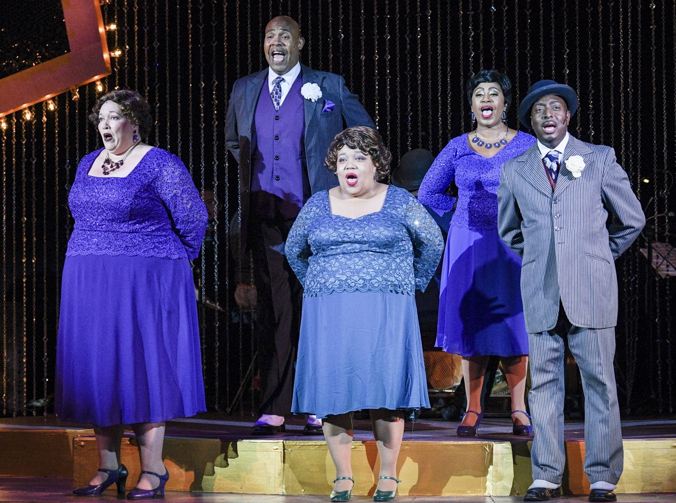 The company of Ain’t Misbehavin’
Photo by John White