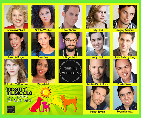 The cast of (mostly)musicals 34: DOG DAYS of Summer 1