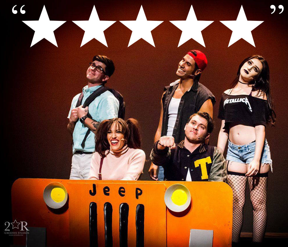 College Kids, off on an adventure....