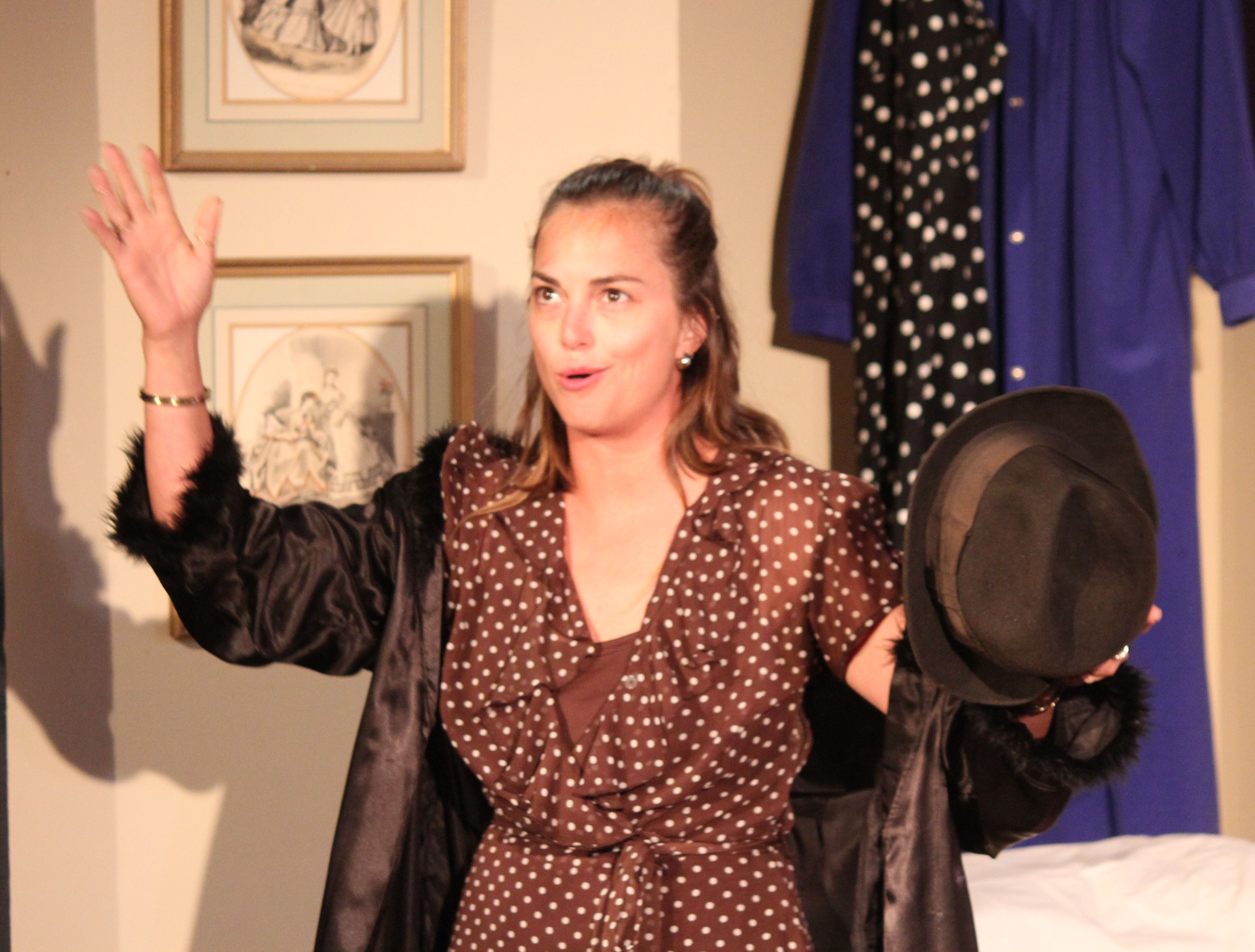 Cristina Villarreal plays older Helen in the production of Hollywood Arms
Photo Credit Tom Hall