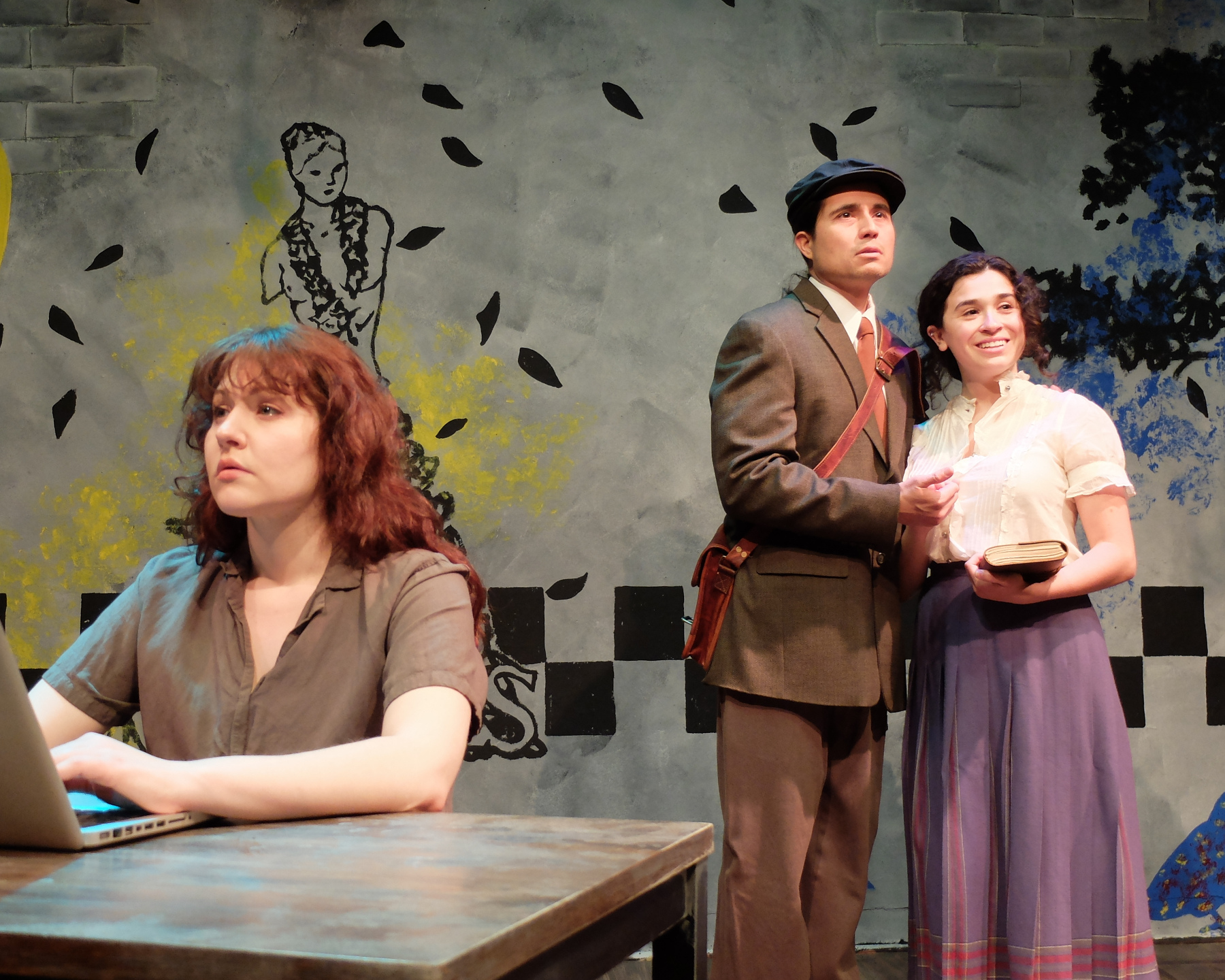 Casey Killoran conjures the revolutionary spirits of Vladimir (Ron Moreno) and Rachael (Hannah Hakim) in Jonathon Ward's Lenin in Love on the Lower