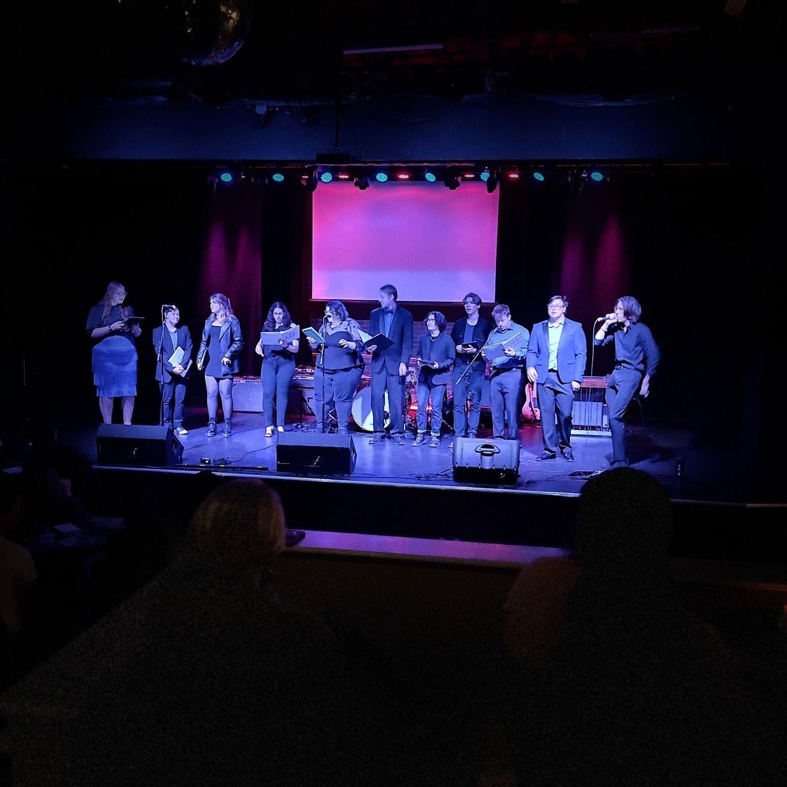 University of Northern Colorado PVA student ensemble at the Moxi Theater: Vocal Iron