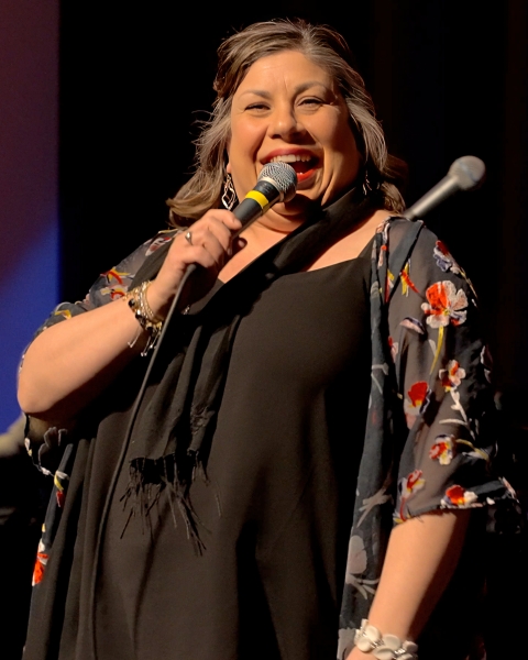 Erin Schwab performs HOLDING OUT FOR A HERO in THE HOLLYWOOD SONGBOOK