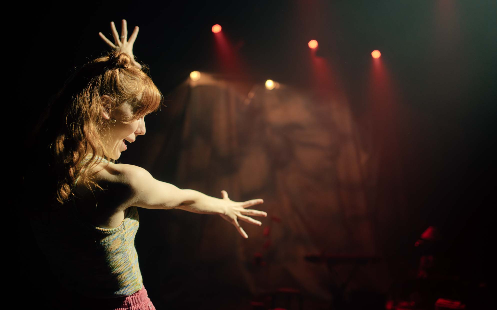 Ally Morgan in Not Today - Image by Cameron Grant