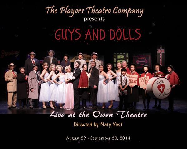 The wonderful and incredibly talented cast of the Players Theatre Company's 2014 production of 