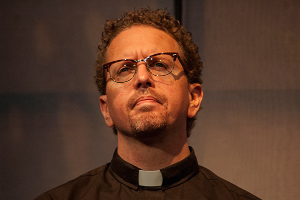 Greg Grobis as Matthew in 100 Saints You Should Know, November 3-20 at YMCA’s Marlene Boll Theatre.