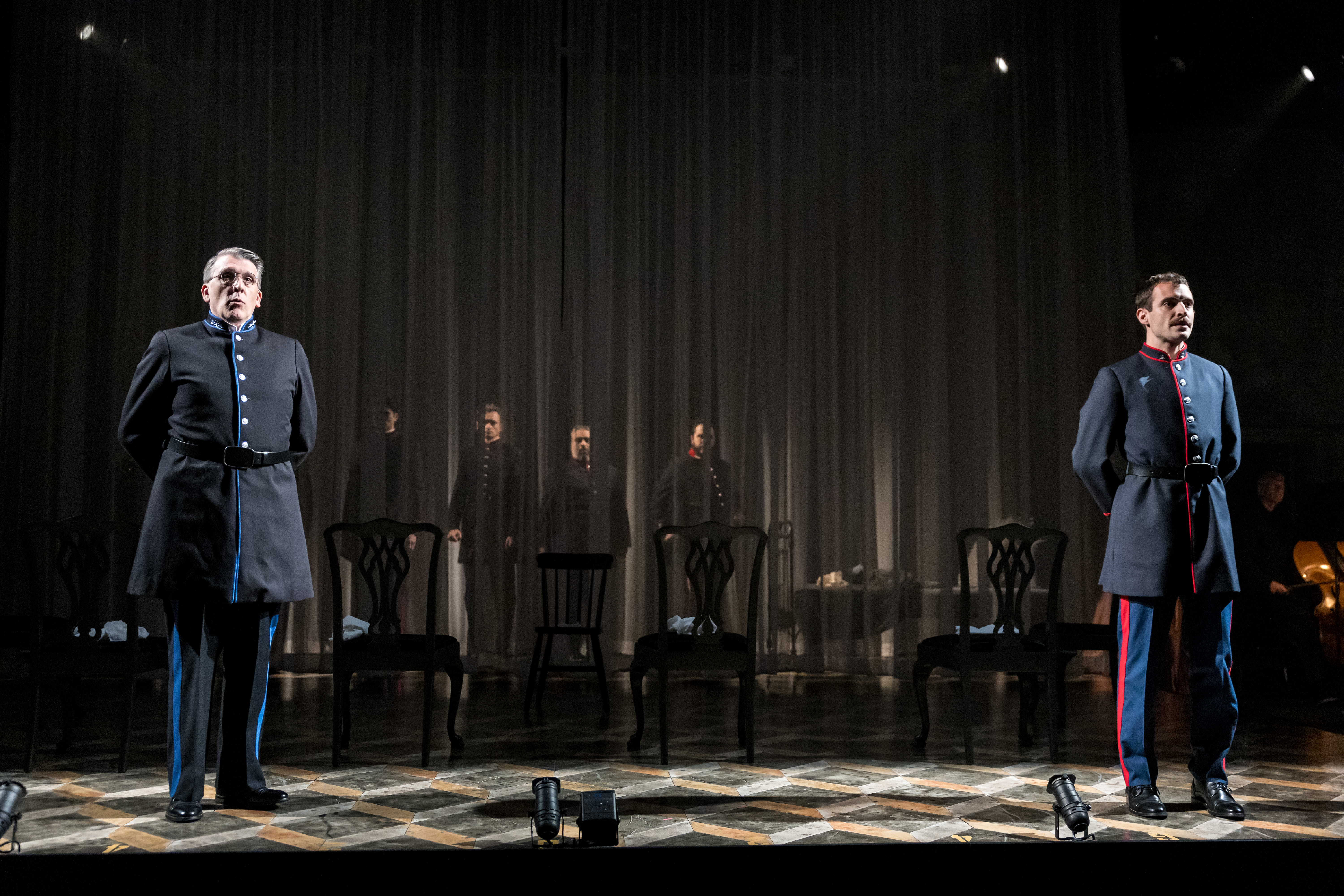 Bradley Greenwald (Doctor), Dylan Frederick (Giorgio). Photo: Dan Norman. 