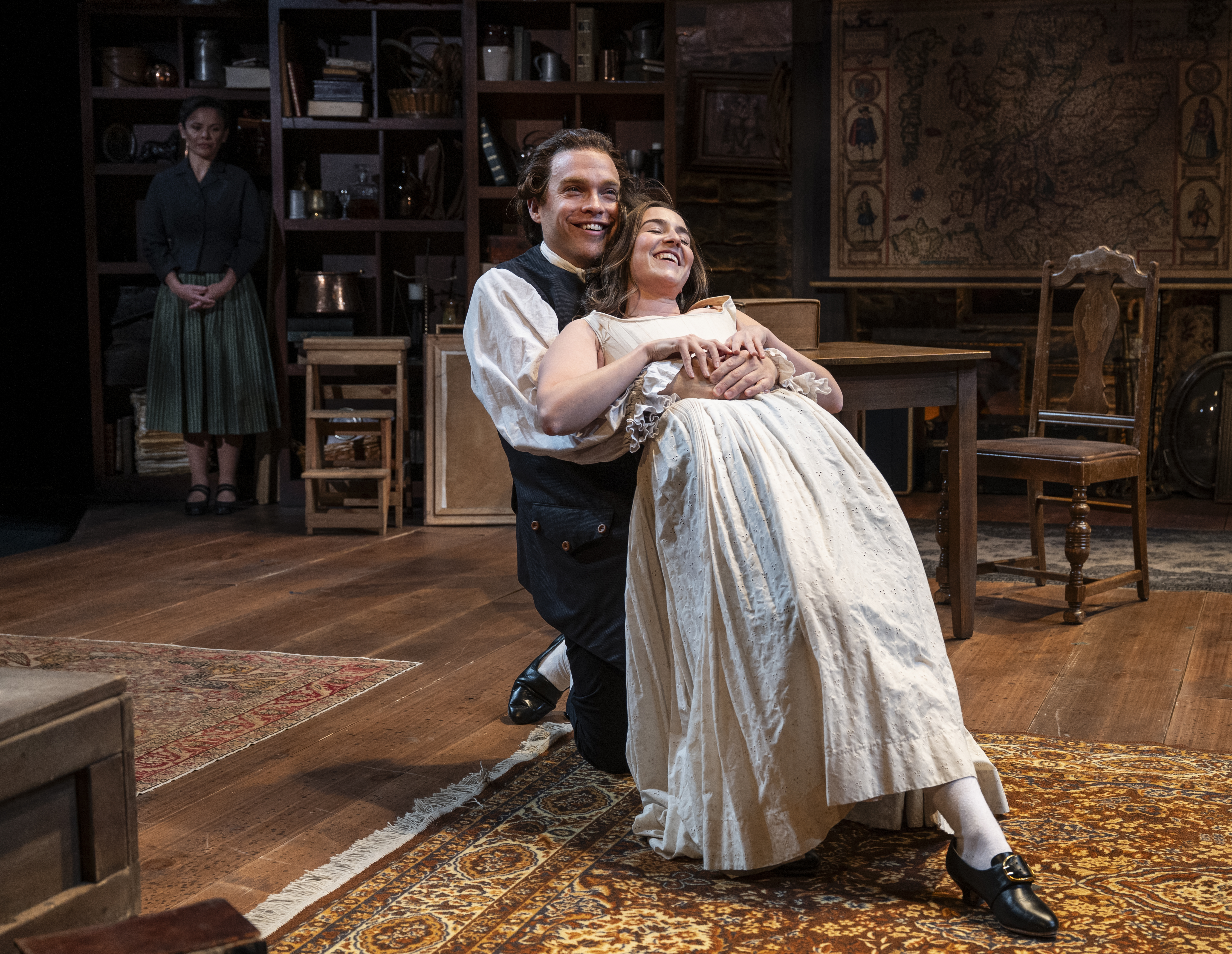 Madeline Calais-King, Josh Krause, Sarah Zapiain. Photo by Michael Brosilow.