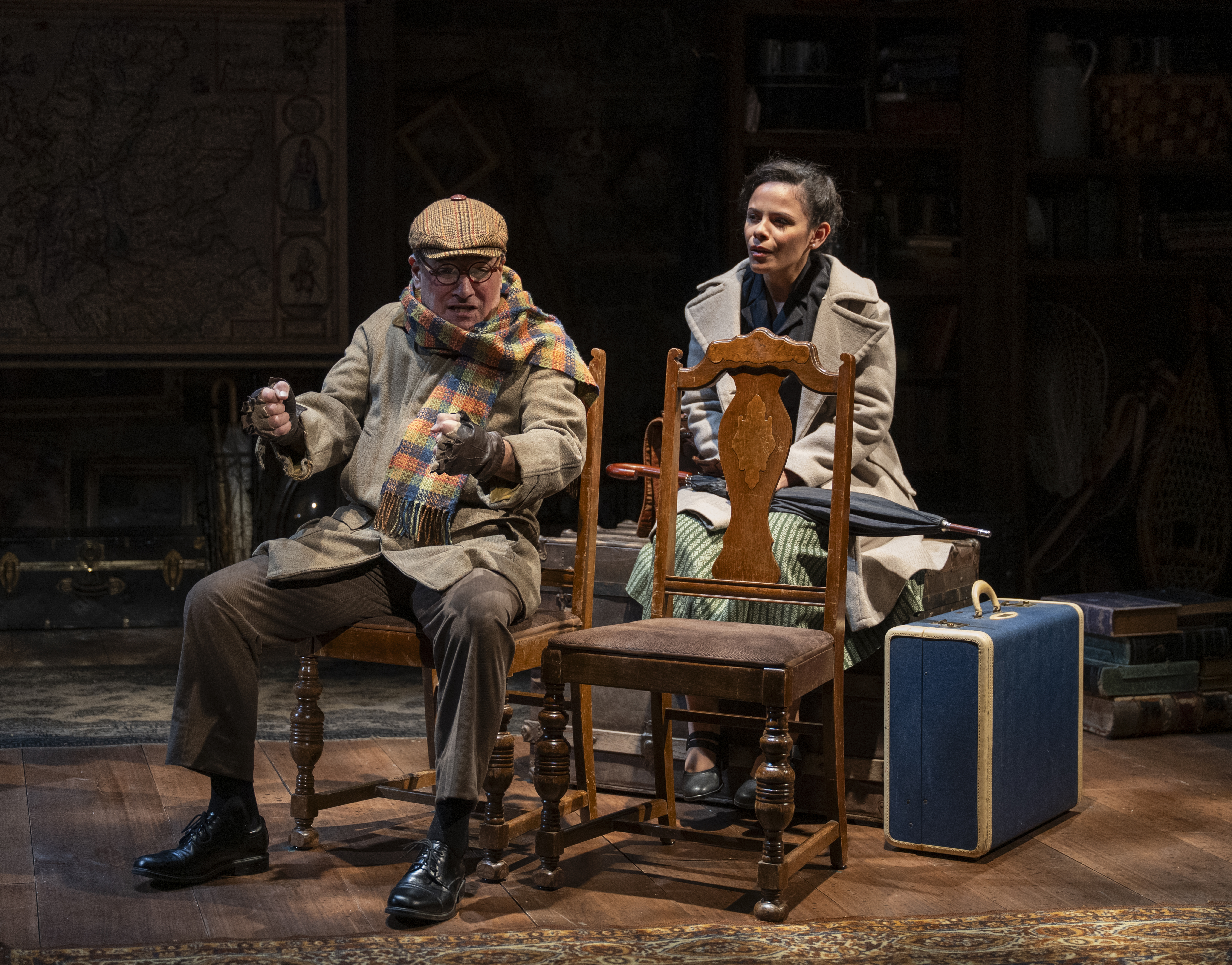 David Cecsarini, Madeline Calais-King. Photo by Michael Brosilow.