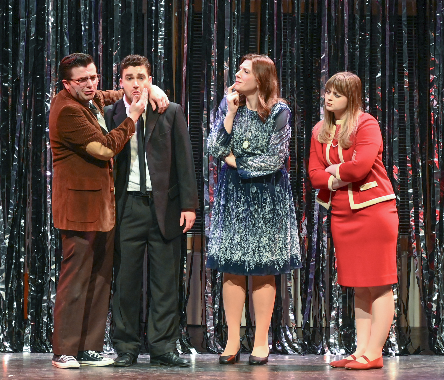 Tyler Rebello, Dan Pickar, Meghan Smith, Kathryn Kimble Photo Credit: Bob Emerson Tyler Rebello, Dan Pickar, Meghan Smith, Kathryn Kimble Photo Credit: Bob Emerson