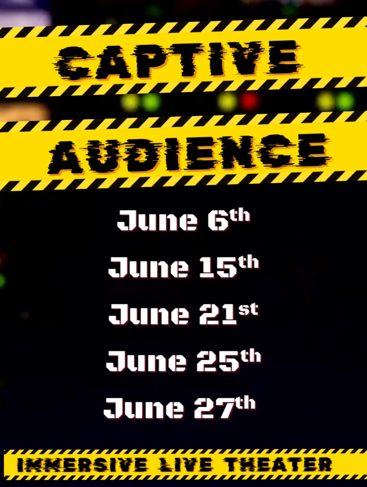 Show Dates for your calendar!