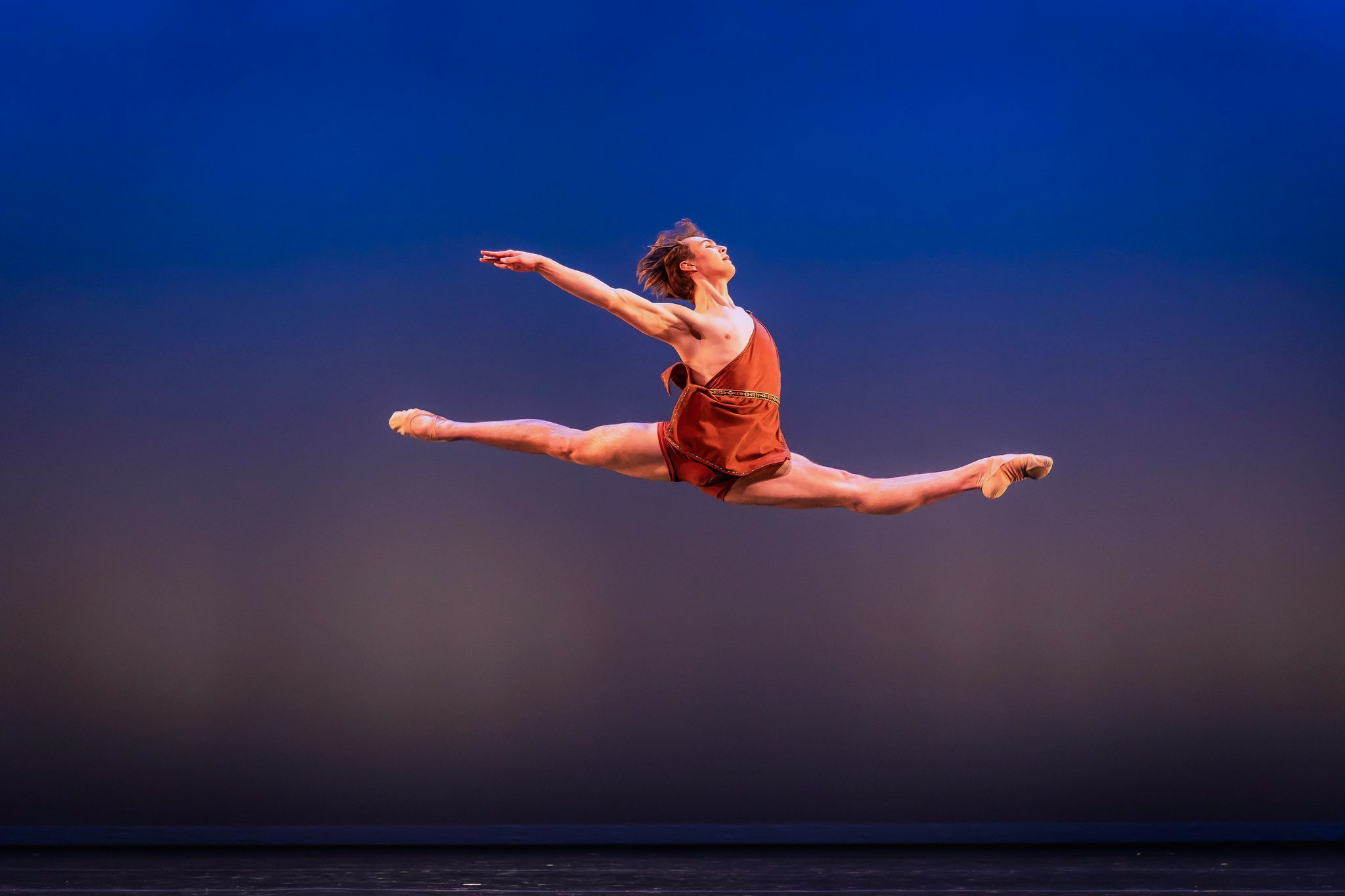 American Ballet Theatre (ABT) Studio Company, Diana and Acteon, featuring Brady Farrar. Photo- Chris Coates, courtesy of New York City Dance Alliance