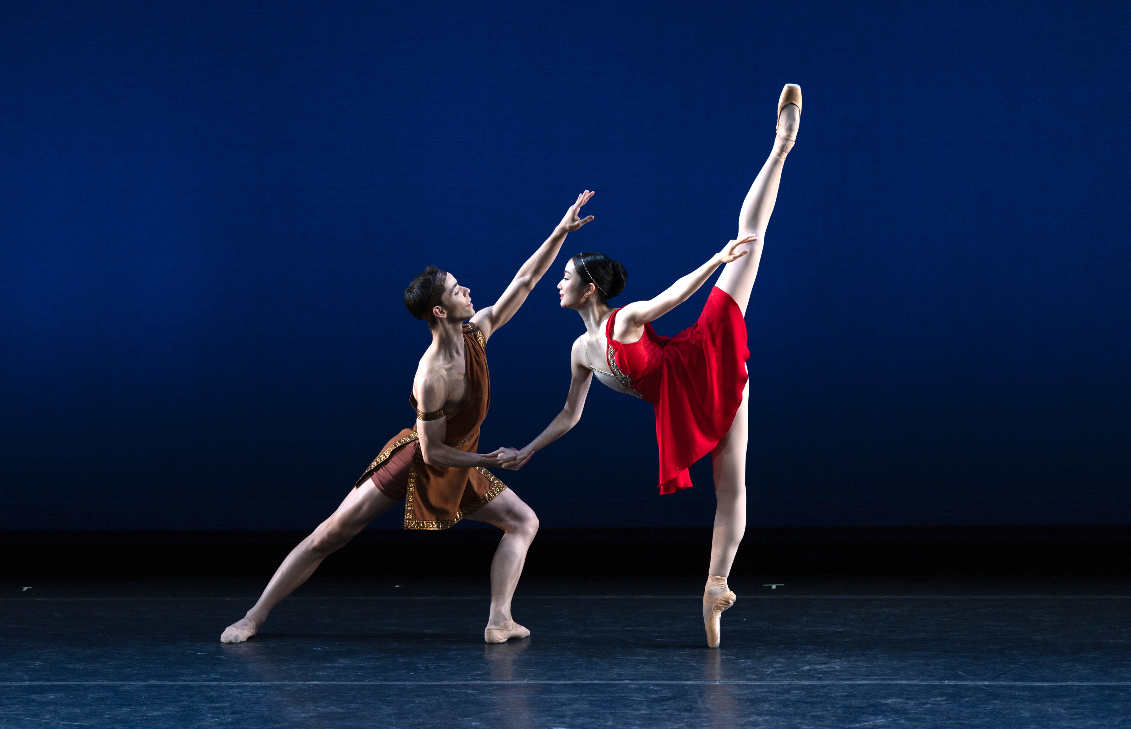 American Ballet Theatre (ABT) Studio Company, Diana and Acteon, featuring Kayke Carvalho and YeonSeo Choi. Photo by Rosalie O''Connor American Ballet Theatre (ABT) Studio Company, Diana and Acteon, featuring Kayke Carvalho and YeonSeo Choi. Photo by Rosalie O''Connor
