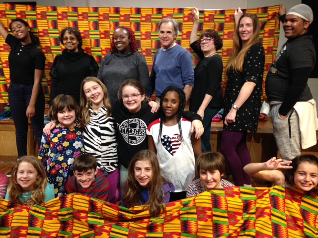 The cast of "How the World Got Wisdom," to be presented 1/31-2/9 by the Maplewood Strollers