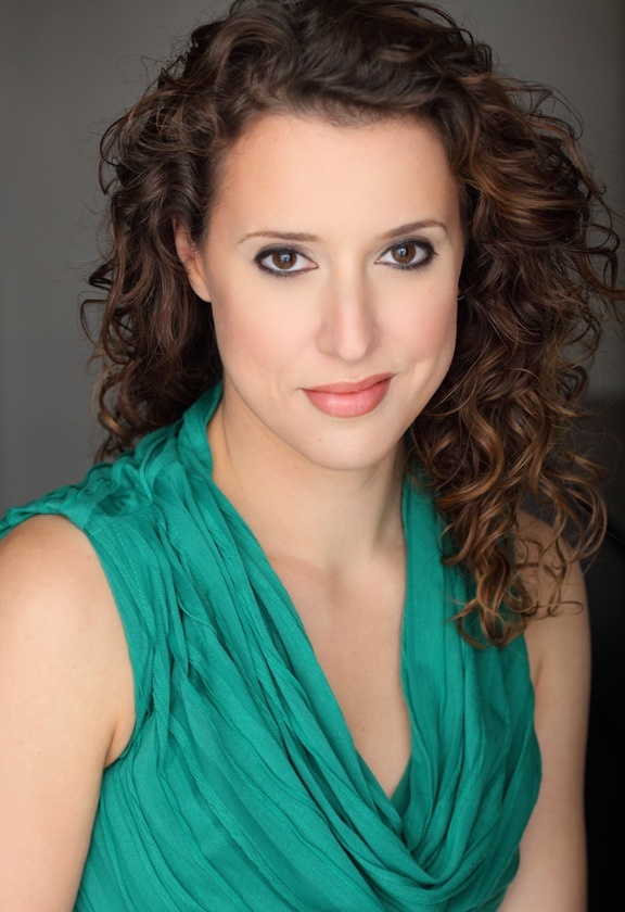 Our soloist: Amy Maude Helfer, a mezzo-soprano who is gaining attention as a versatile singing actor, especially noted for her comedic timing and gorgeous voice. 