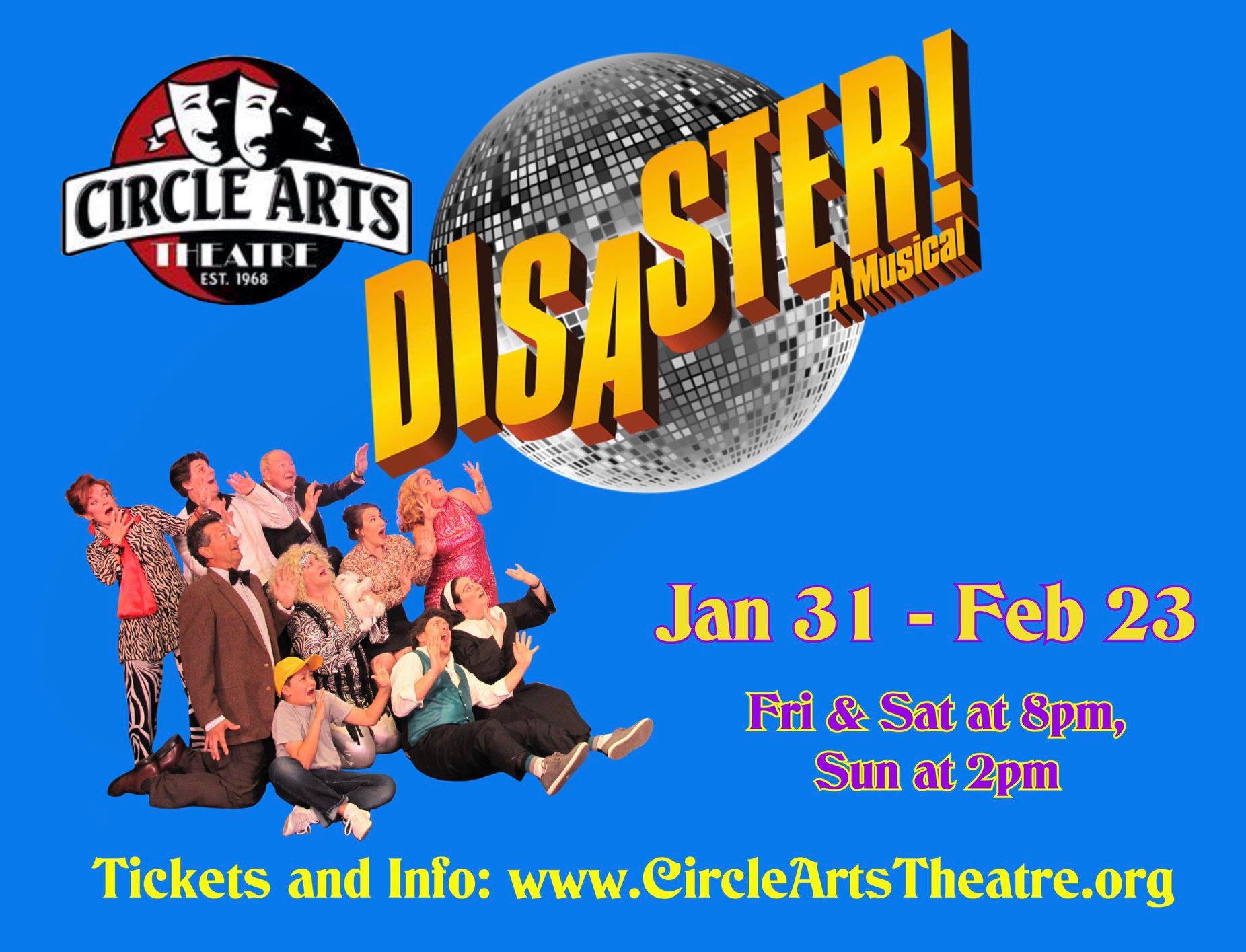 The incredible cast of Disaster! the Musical had audiences rolling with laughter on opening night!