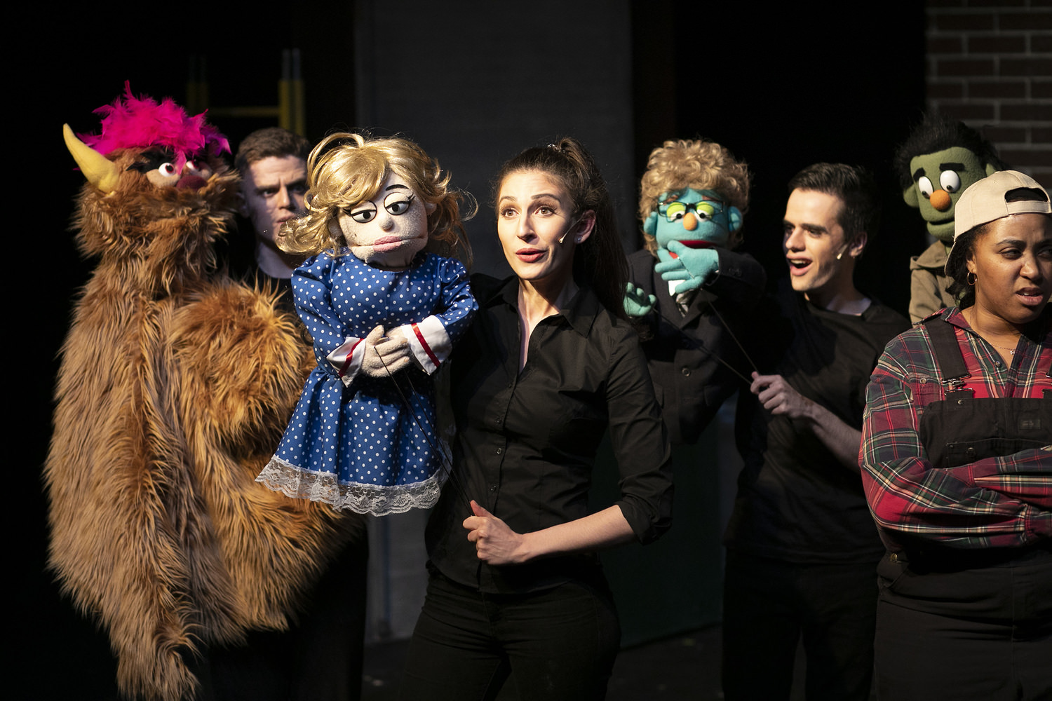 Scenes from the Toto Too production of Avenue Q at The Gladstone Theatre, Ottawa. Photos by Maria Vartanova 2